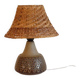 Danish ceramic lamp from Soholm