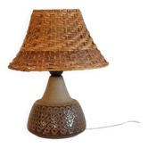 Danish ceramic lamp from Soholm