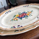 2 oval serving dishes by Longchamp - Mistral service