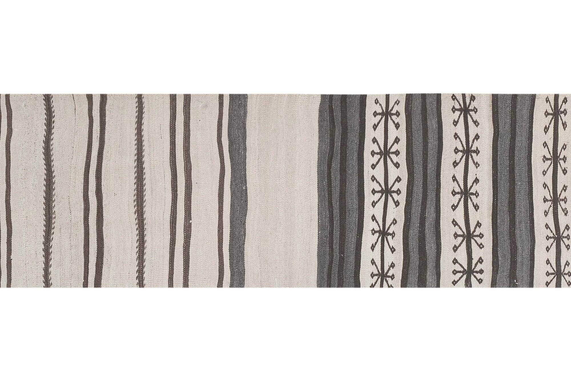 Vintage Turkish hallway rug 89x277 cm