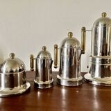 Vev Vigano Kontessa espresso set or 24 carats, Italy