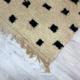 Handcrafted Moroccan Berber carpet 161 x 156 CM
