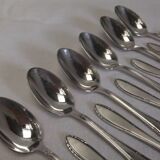 Small silver metal spoons RENEKA filet cutlery service goldsmithing