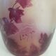 Legras biscuit bucket in glass paste Ruby series