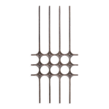 Brutalist metal mid-century wall hanging or decorative artwork (no.2)