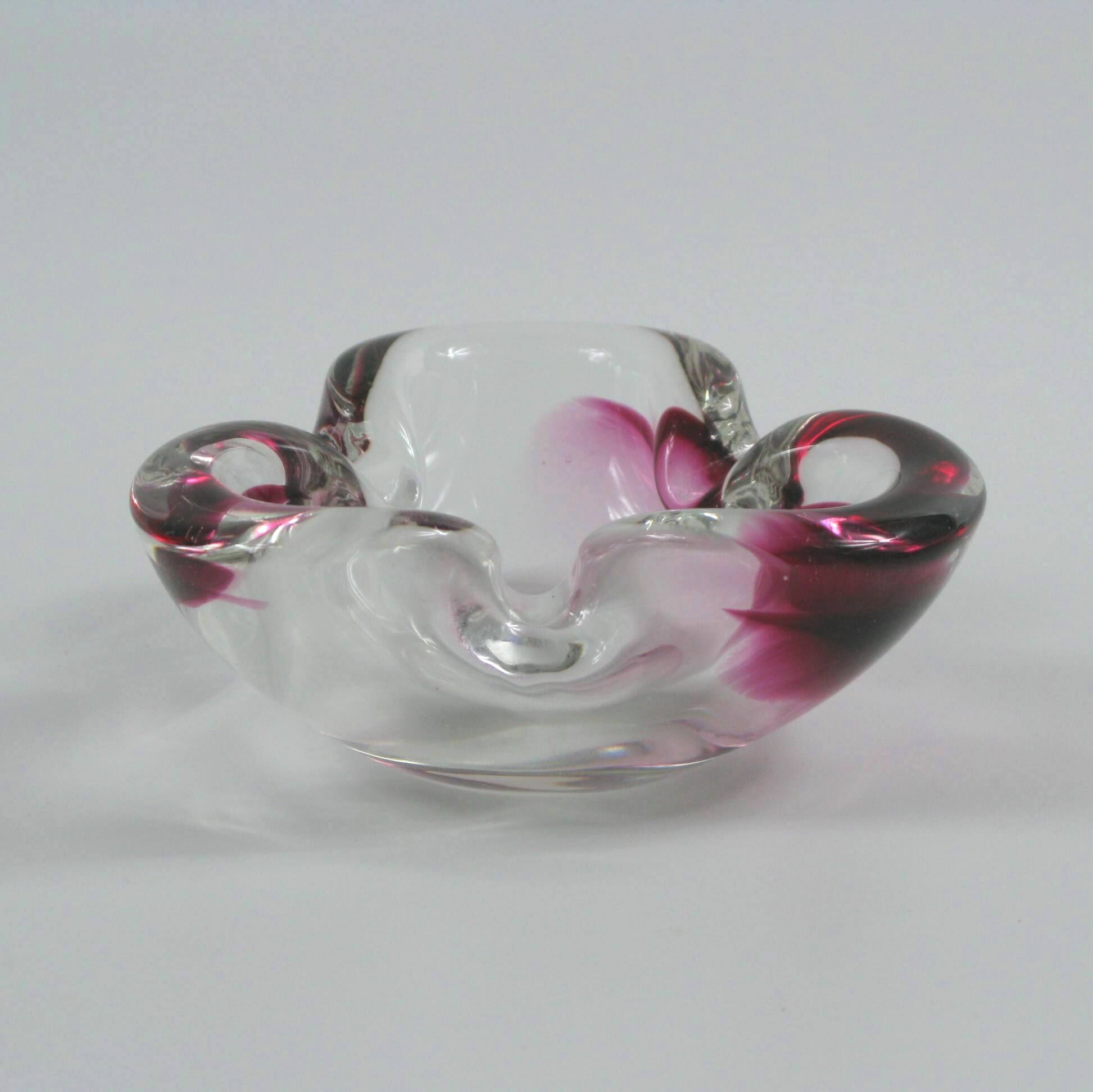 Mid-century murano glass ashtray 1960