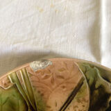 Sunflower slip dessert plate