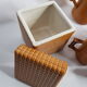 "Lu" full breakfast service, enamelled ceramic, Clouet editions, Nantes