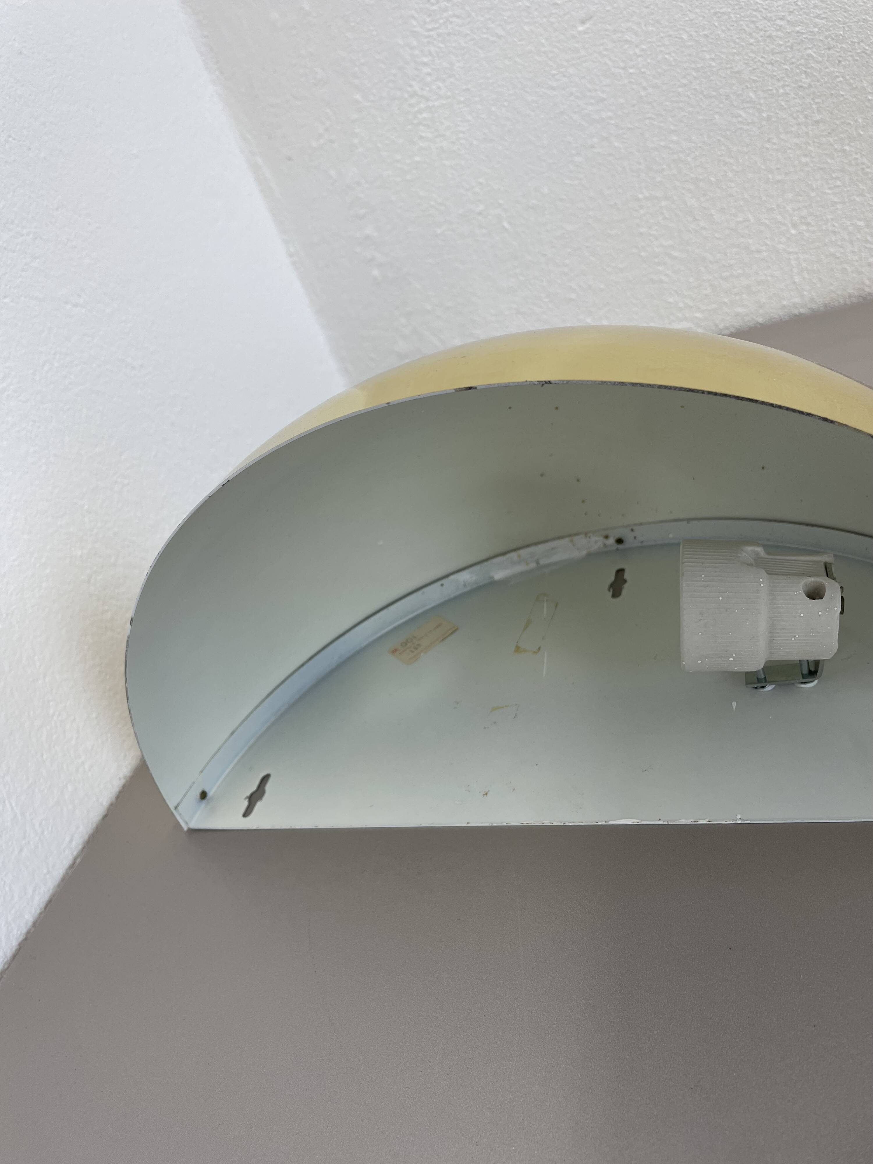 Set of 2 Brass Sciolari Style Wall Light Sconces Bankamp Leuchten, Germany, 1980