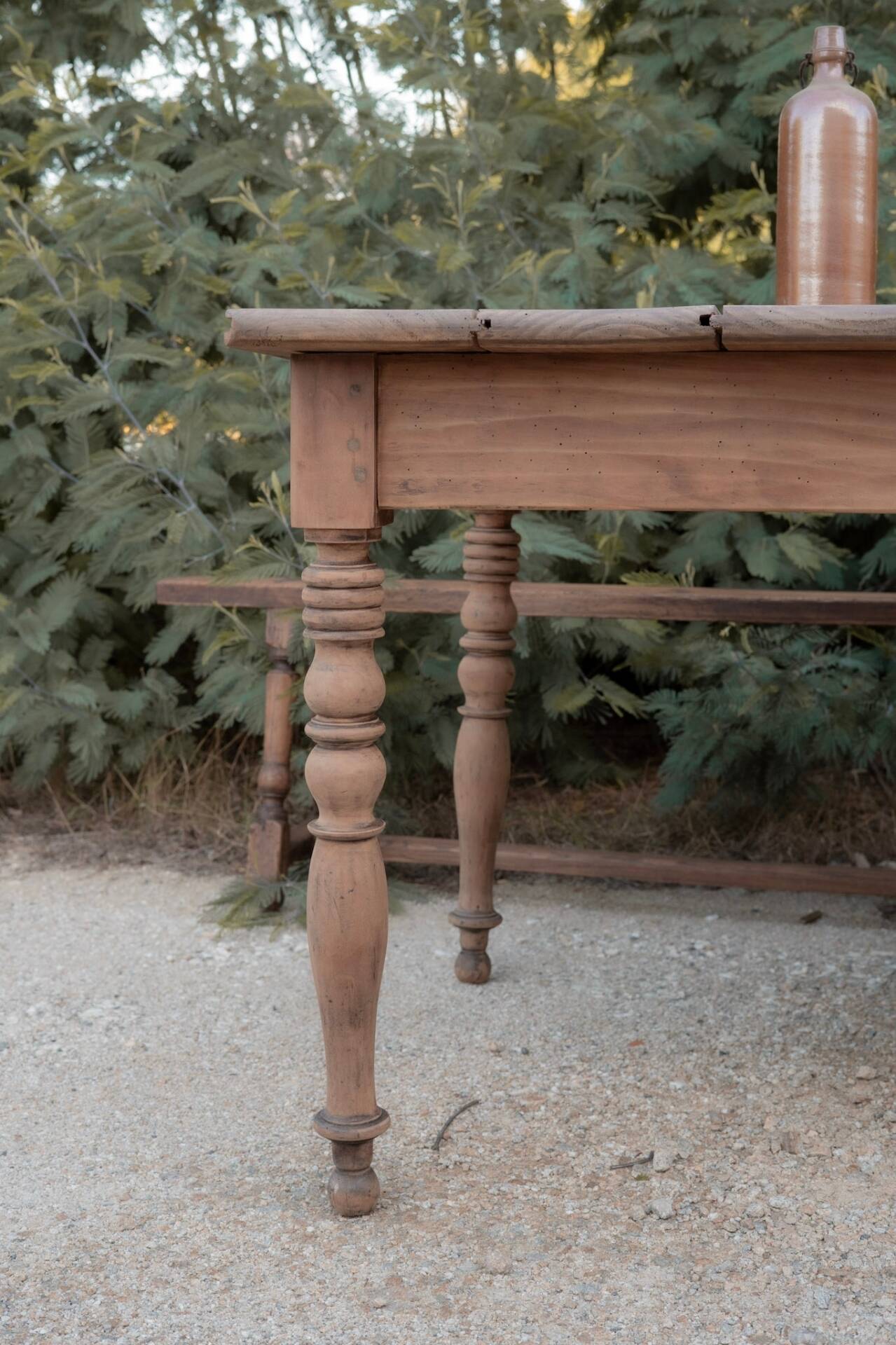 Renovated old farmhouse table