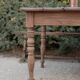Renovated old farmhouse table