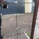 Miroir à Carreaux cadre acajou  , Art Déco