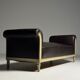 Canapé chaise longue français