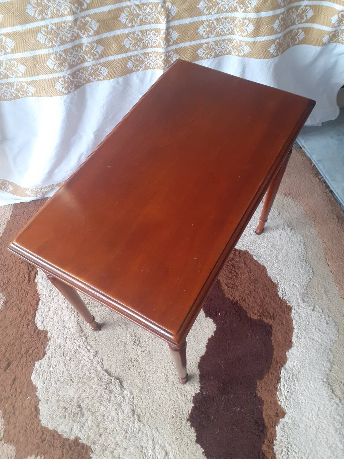 Wooden side table, 1970s