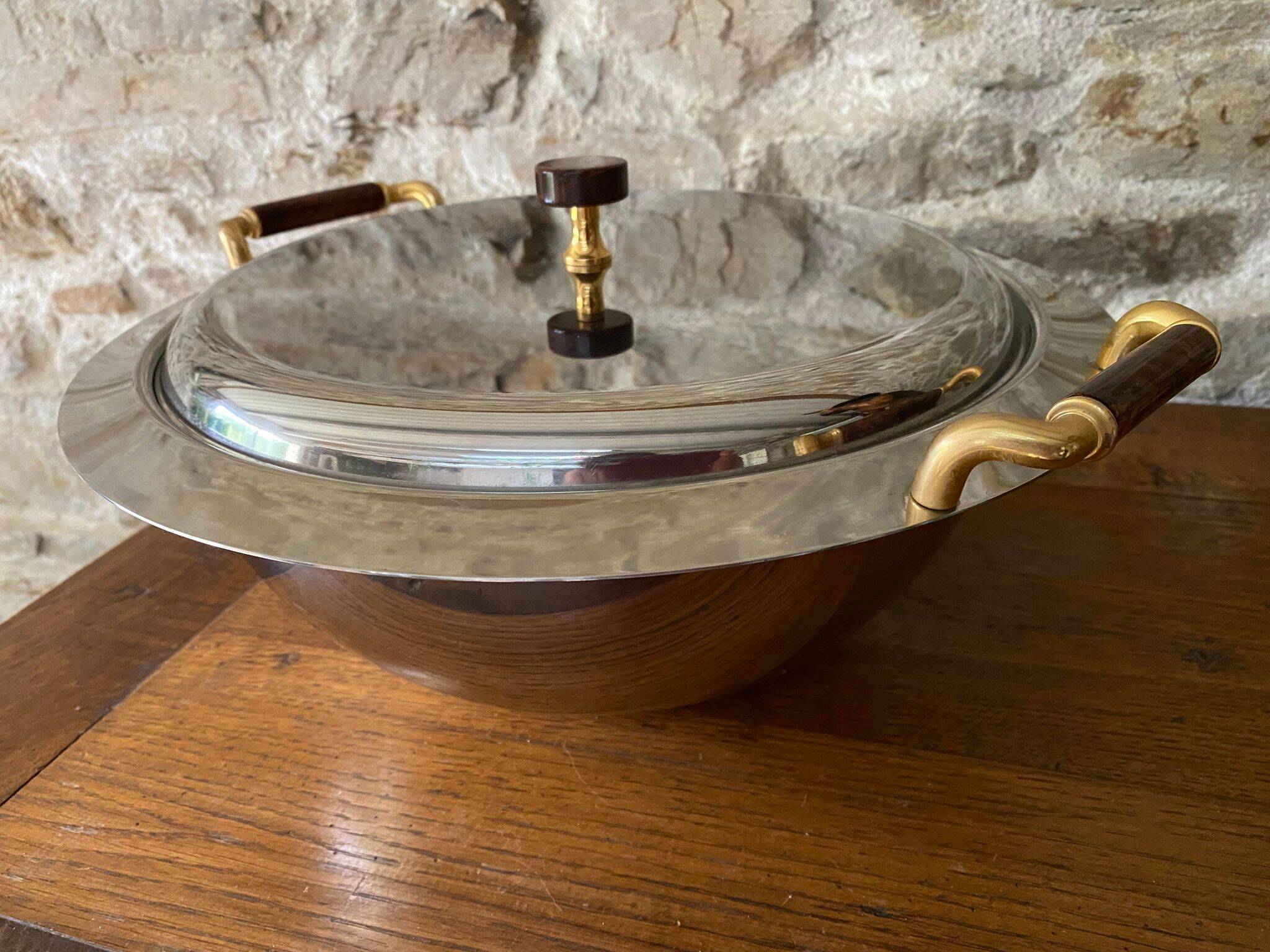Stainless steel vegetable/soup tureen
