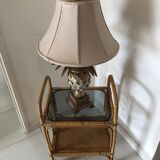 Vintage pineapple lamp