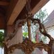 brass lantern chandelier ceiling light