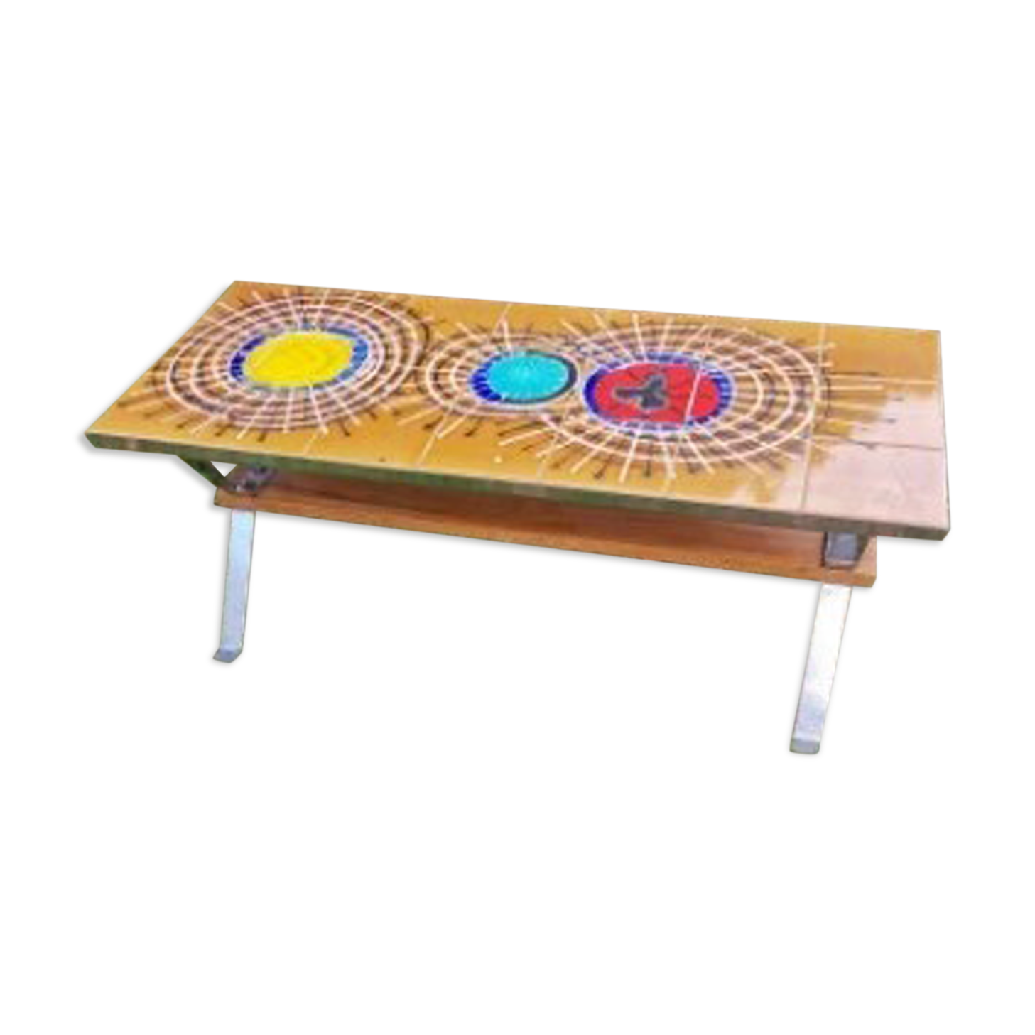Table basse années 70