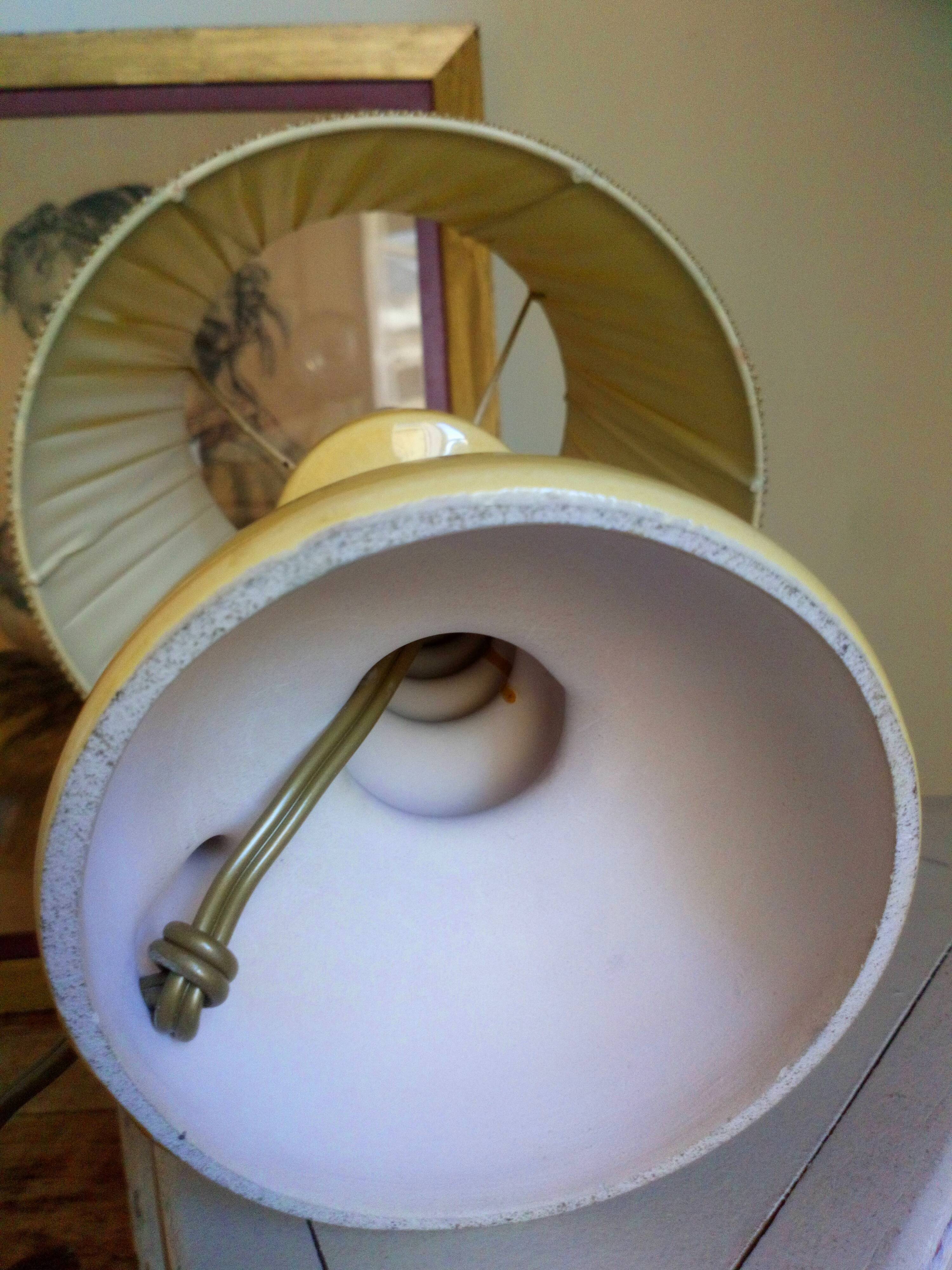 Vintage ceramic bedside lamp