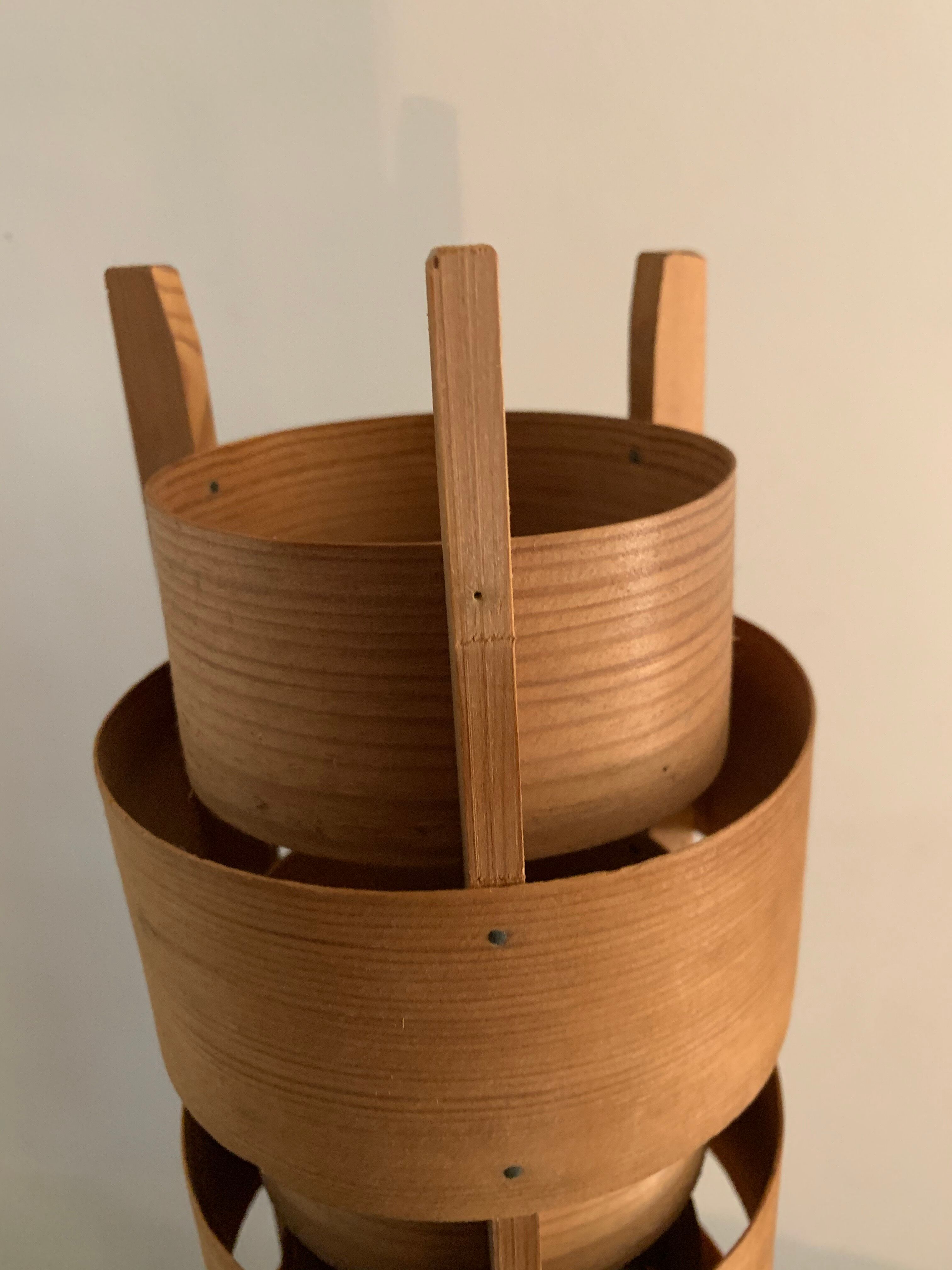 Scandinavian tripod hans-Agne Jakobsson tripod lamp for Ellysett Markaryd 1960