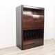 Vintage 60's highboard sideboard in wooden mangiarotti design for molteni