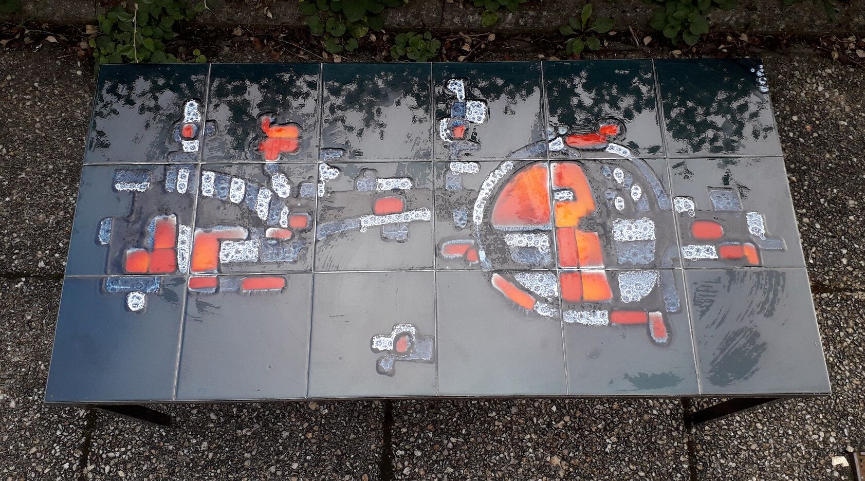 Table basse céramique signé Adri