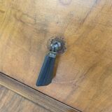 Antique walnut bedroom chest of drawers