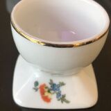 2 vintage porcelain shells