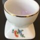 2 vintage porcelain shells
