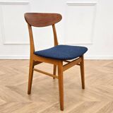 Chaise Farstrup bleu