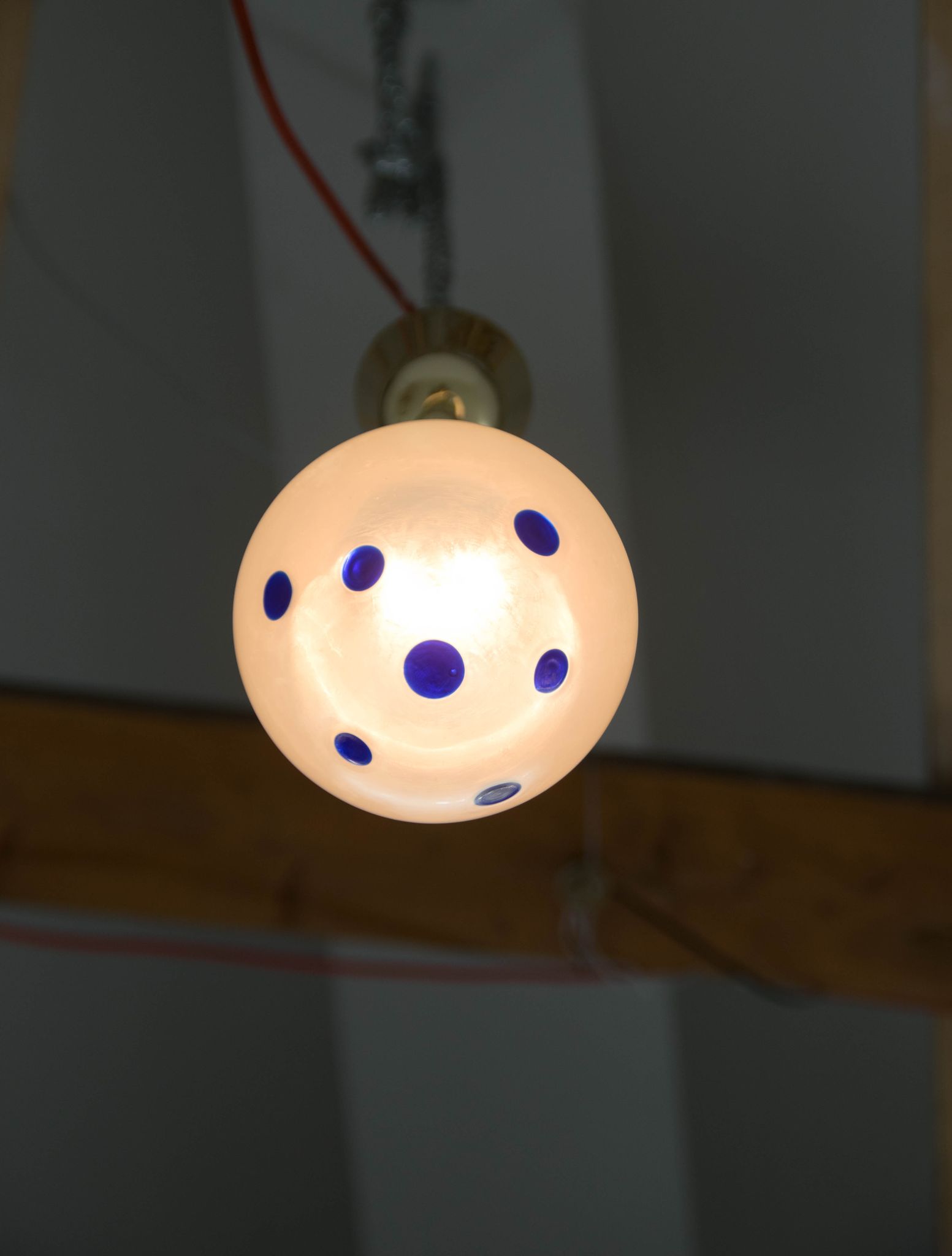 Art nouveau pendant lamp, 1920s