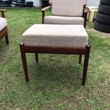 Scandinavian teak lounge set, 1960s