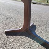 Vintage Baumann Scandinavian oval table - 1960s