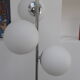 Lamp post  3 globes Italians 70s