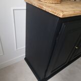 Black antique sideboard