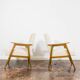 Pair of restored mid-century modern armchairs 1960's