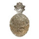 Sucrier ananas en verre pressé vintage