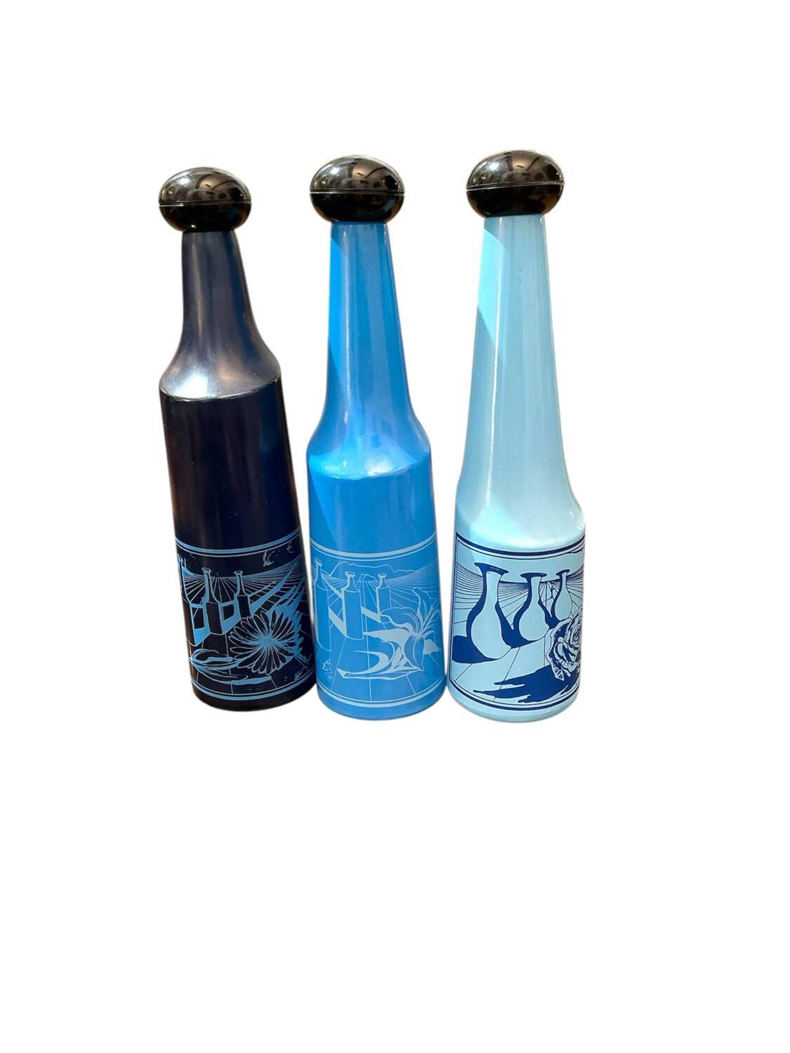 Vintage bottle by Salvatore DALI for Rosso Antico