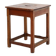 Industrial Square Wooden Stool with Handle, Belgium, 1920s