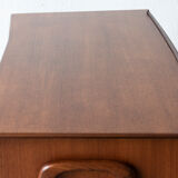 Writing desk by Louis Van Teeffelen for Wébé, Dutch design, 1950s