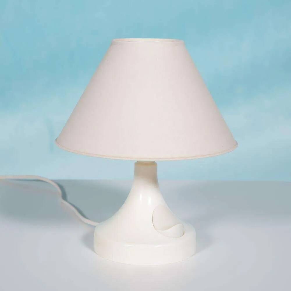 Space Age table lamp from the 60s/70s, vintage ambient lamp.