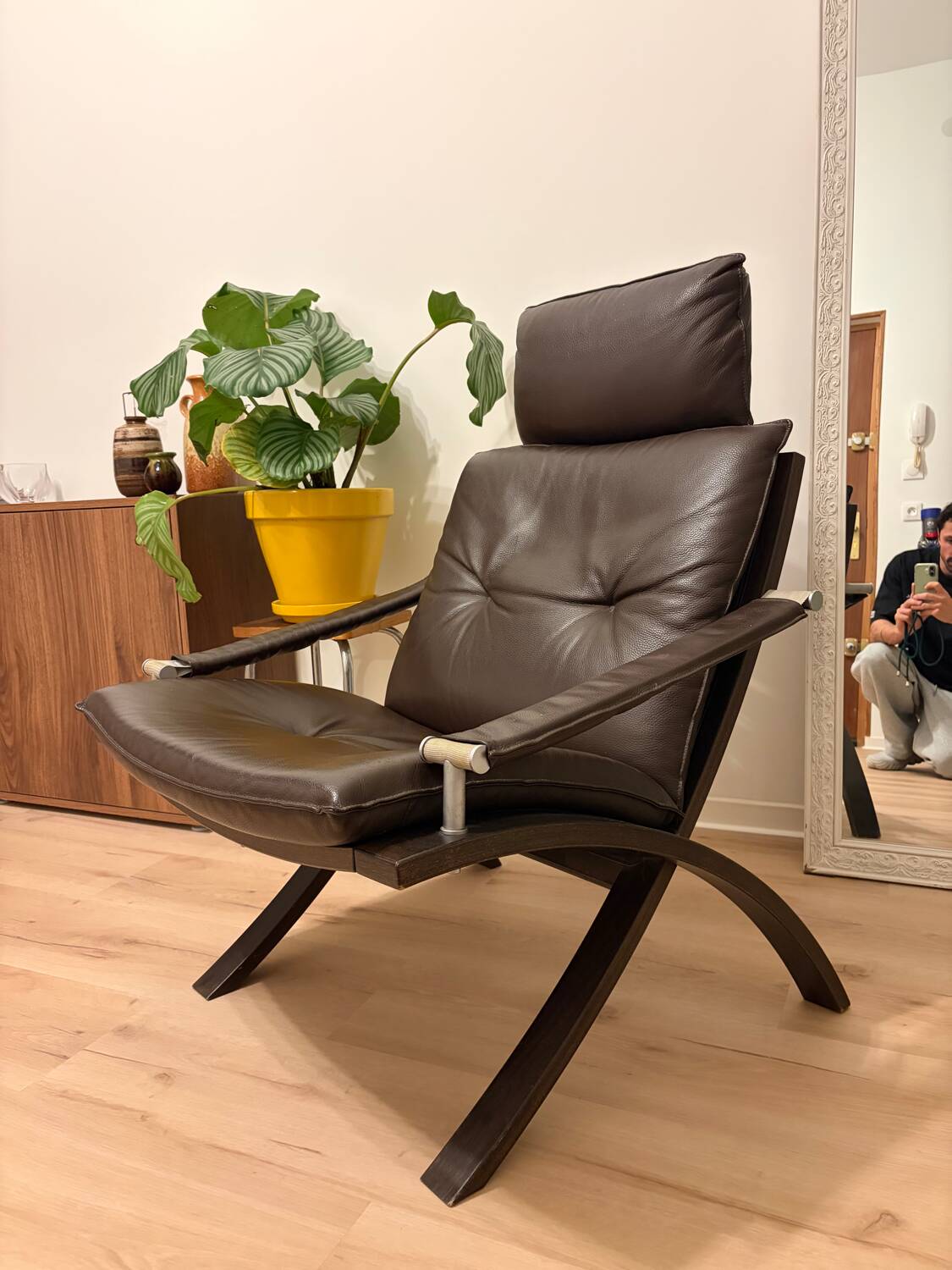 Scandinavian armchair by Ake Fribytter for Roche Bobois model Laxy