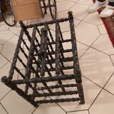 Wooden magazine holder English style