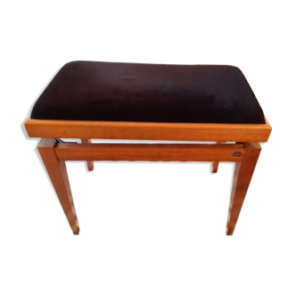 Tabouret de piano années 50