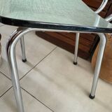 Vintage green Formica chair