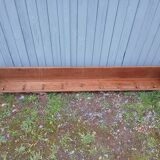 Very large antique wooden shelf/pot rack