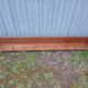 Very large antique wooden shelf/pot rack
