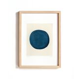 Peinture sur papier - H609 - tableau signé Eawy