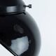 Set Of 2 Vintage Industrial Angled Enamel & Metal Black Lamps