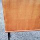 Buffet of the 60s in blond oak metal feet with square section